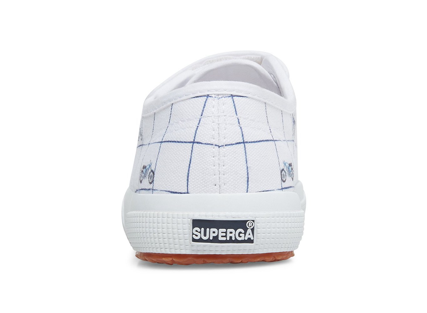 Superga Sneakers Kids - 2750 Cotjstrap Fantasy - White/Blue - OFZRD7948